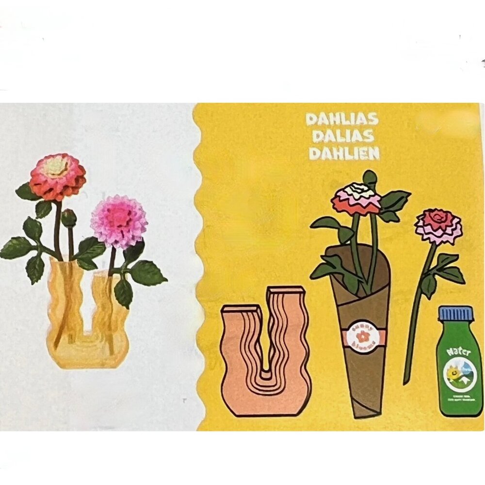 New MGA Miniverse Make It Mini NATURE Series 2 Dahlias